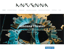 Tablet Screenshot of antenna-theater.org